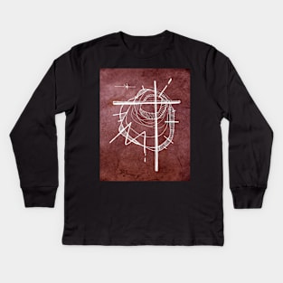 Religious Cross symbol Kids Long Sleeve T-Shirt